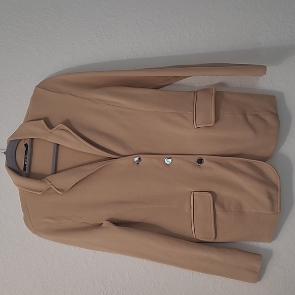 Lauren Ralph Lauren Jackets & Blazers - Lauren Ralph Lauren Sweater-Knit Blazer cardigan in camel/Tan size M
